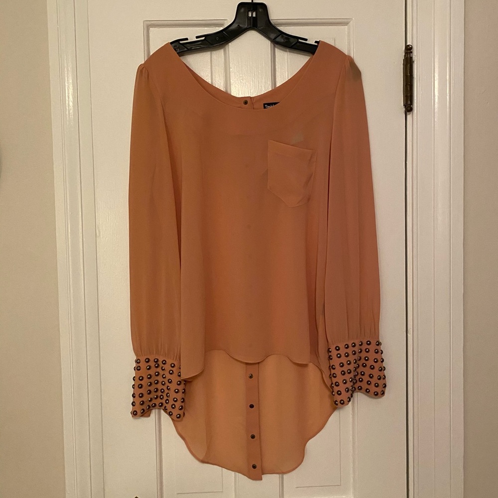 Double Zero Sheer Blouse - Picture 2 of 6